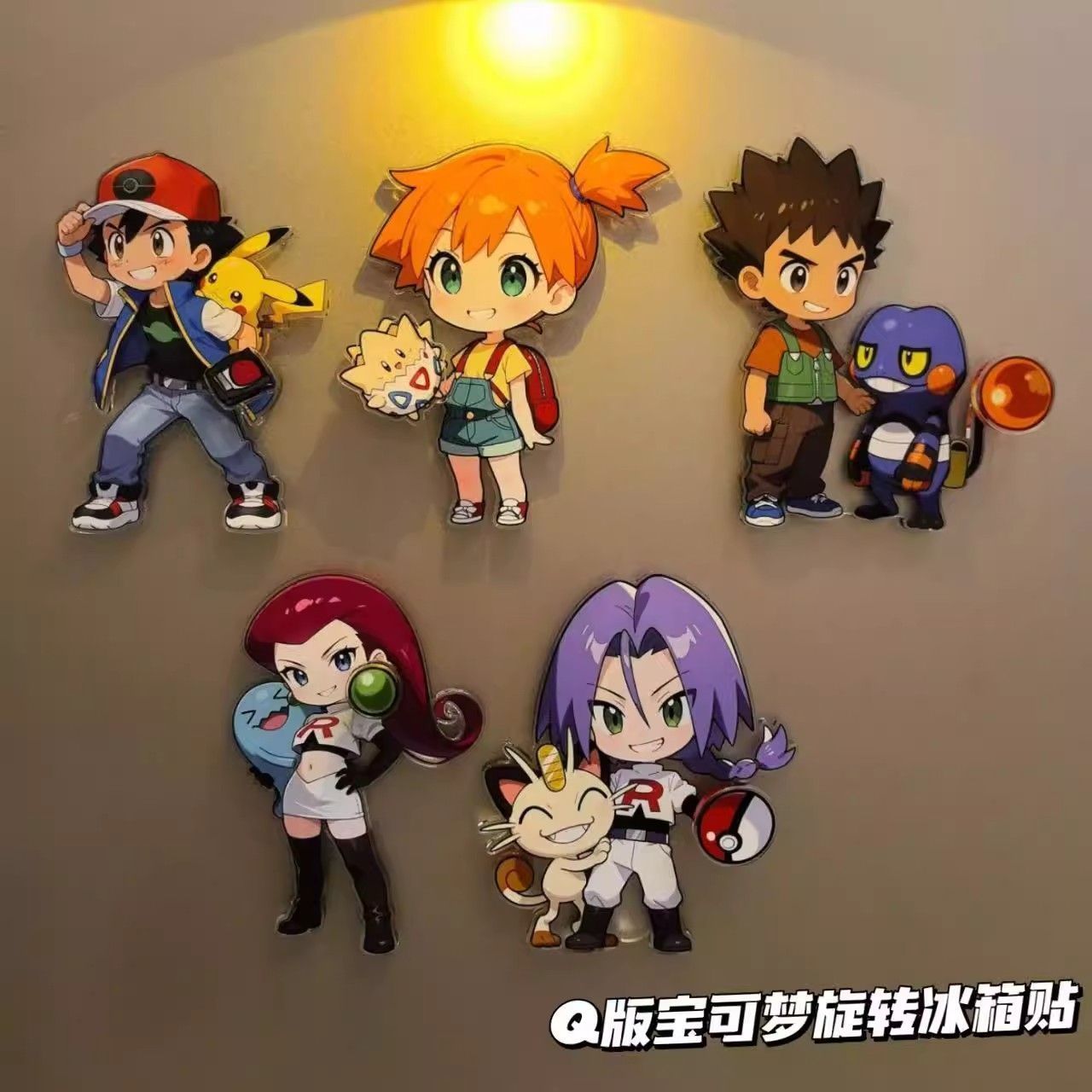 Home Decor Unique Items - Pokémon fridge magnets, high-quality creative merchandise,