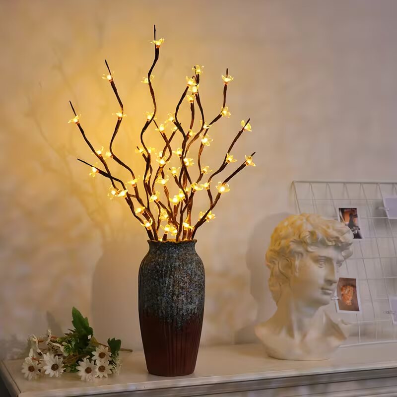 Home Decor Lamp - 1/2PC 20LED Cherry Blossom Tree Branch