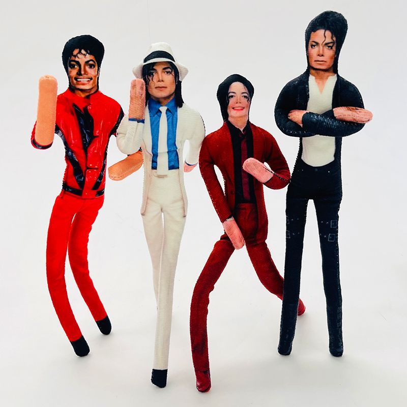 Home Decor Niche - 28CM Michael Jackson Cosplay Prop Skinny