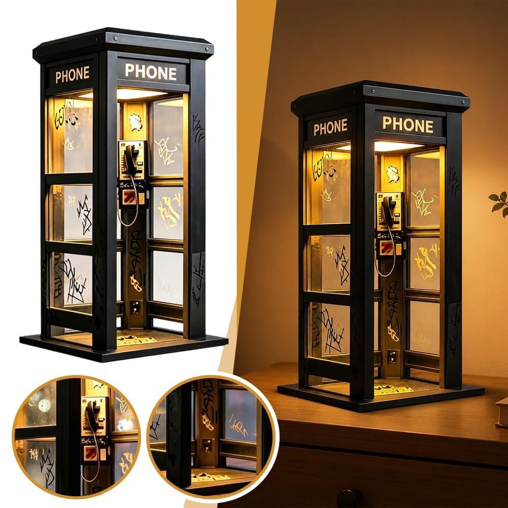 Home Decor Lamp - Vintage London Telephone Booth Table Lamp