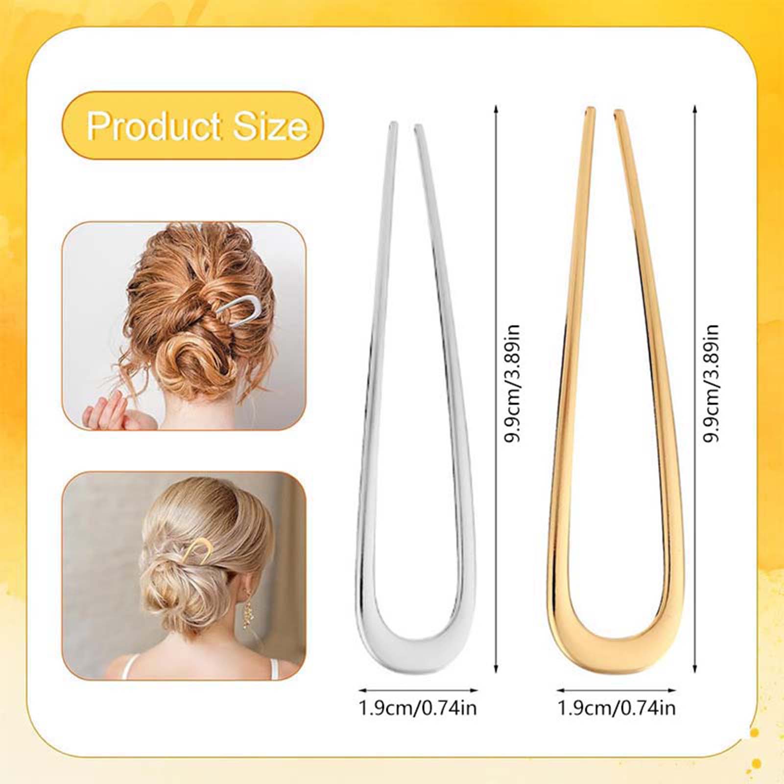 French U Shaped Hair Pins Vint - Home Decor Unique Items 评论和价格