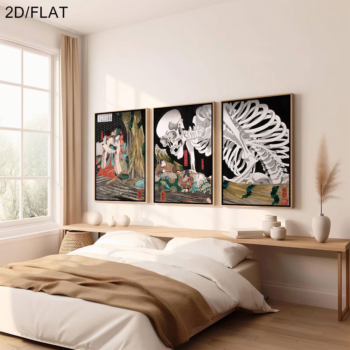 3pcs Retro Japanese Takiyasha  - Home Decor Quirky 评论和价格