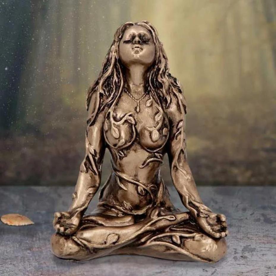 1 Pcs Mother Earth Statue Mini - Home Decor Quirky 评论和价格