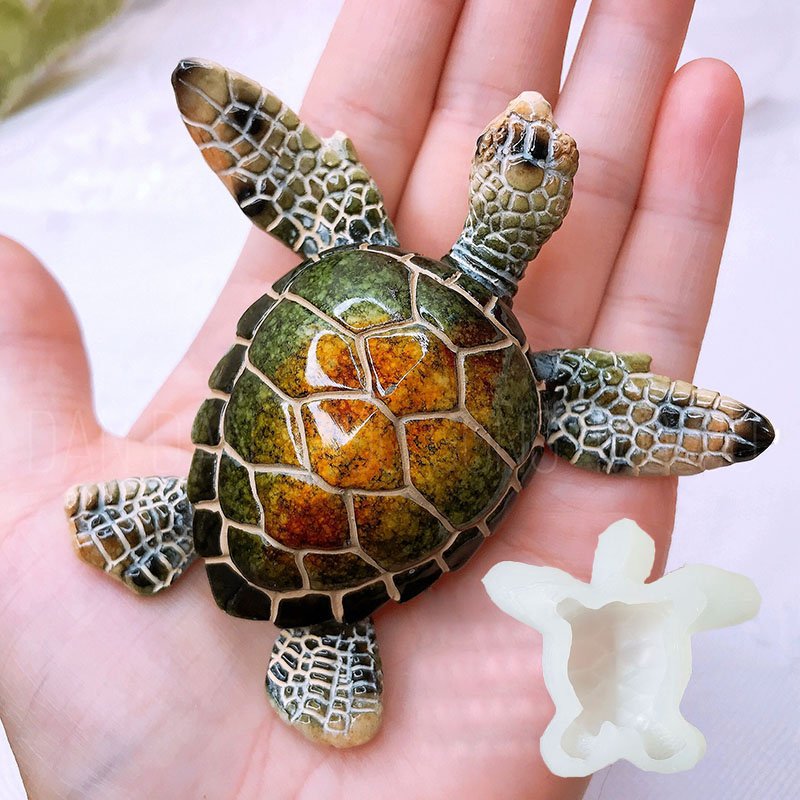 3D Sea Turtle Epoxy Resin Mold - Home Decor Diy Ideas 评论和价格