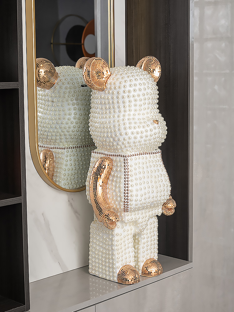 Cartoon Bear Ornament Home Dec - Home Decor Y2K 评论和价格