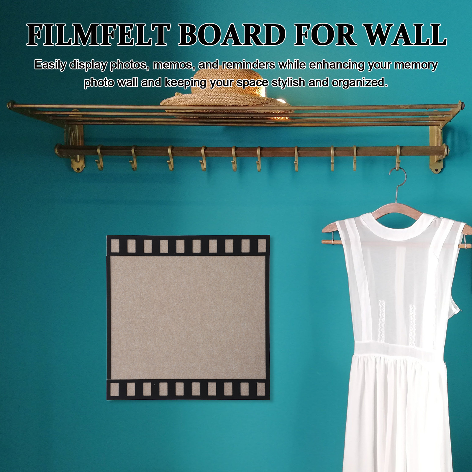 Felt Bulletin Board Small Film - Home Decor Vision Board 评论和价格