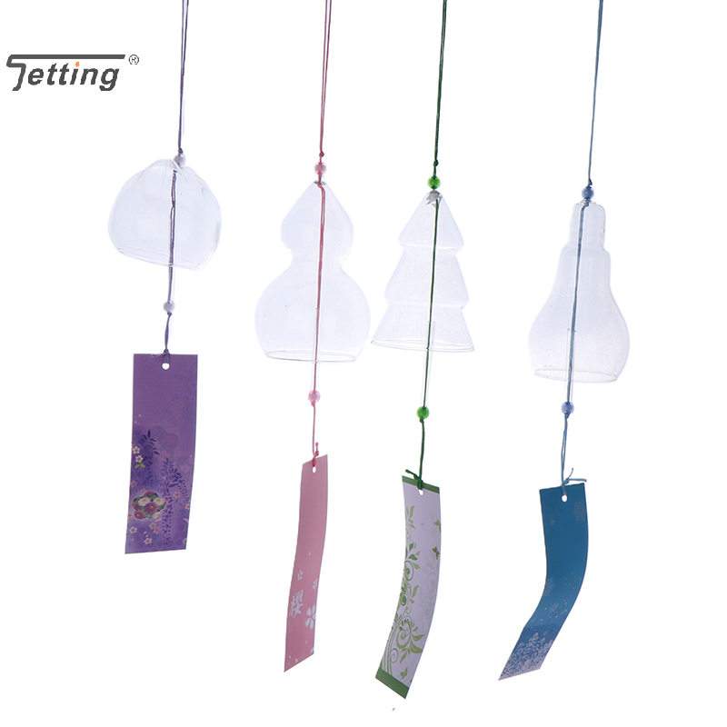 1Pcs Transparent Glass Wind Ch - Home Decor Y2K 评论和价格