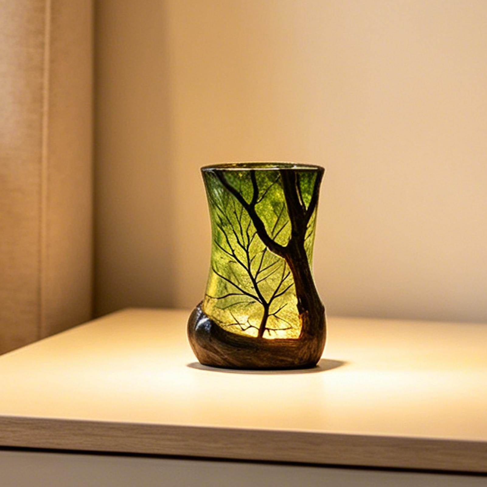 Bedside Table Lamp Forest Nigh - Home Decor Lamp 评论和价格