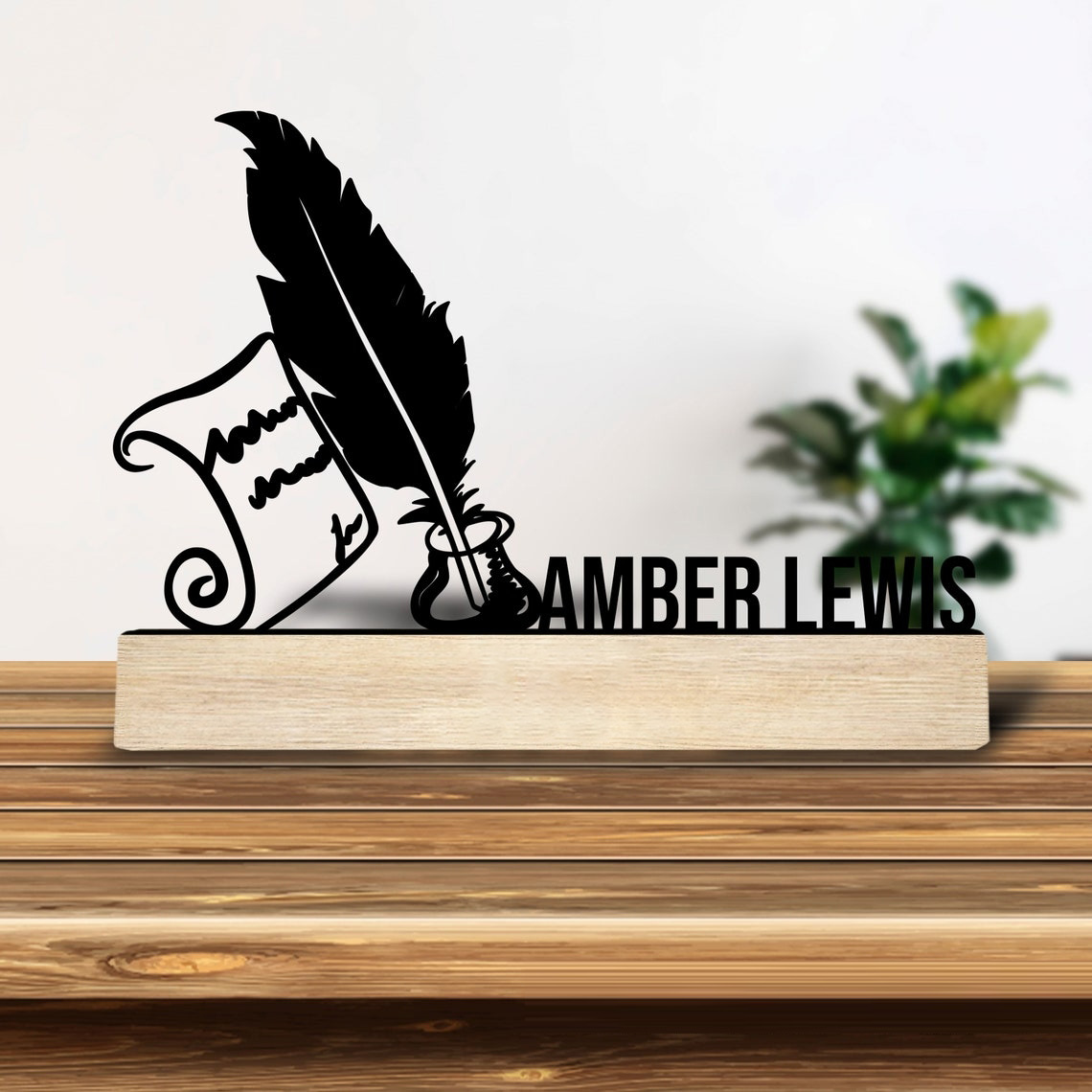 1pc Personalized Retro Iron St - Home Decor Unique Items 评论和价格
