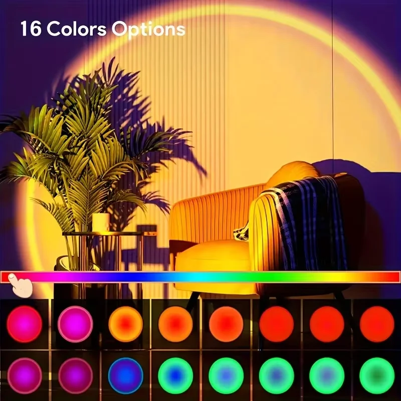1pc Vibrant Sunset Projection  - Home Decor Ikea 评论和价格