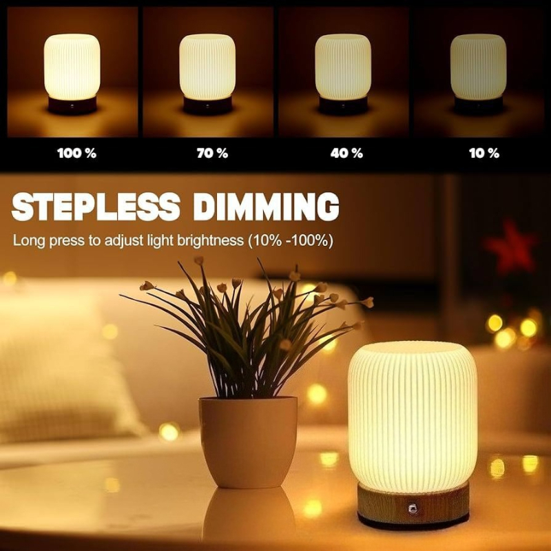 Night Light Touch Lamp for Bed - Home Decor Ikea 评论和价格
