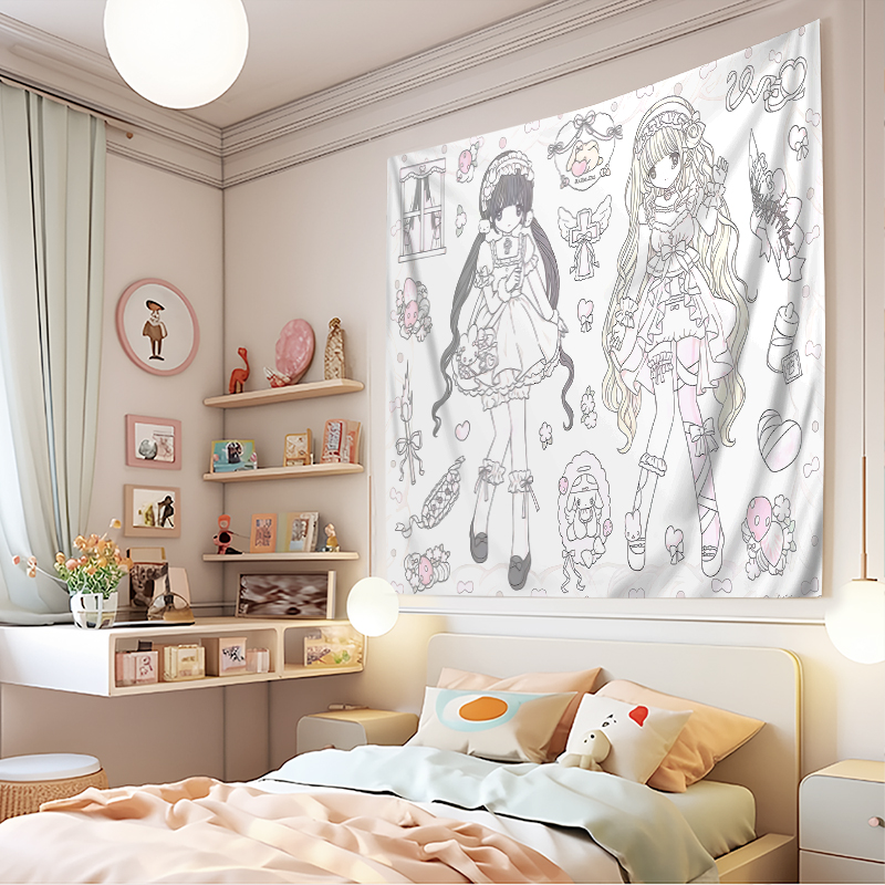 1PC Digital Print Tapestry Wal - Aesthetic Tapestry 评论和价格