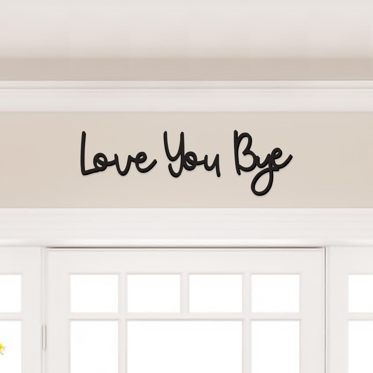 Love You Bye Wood Sign Home De - Home Decor Y2K 评论和价格
