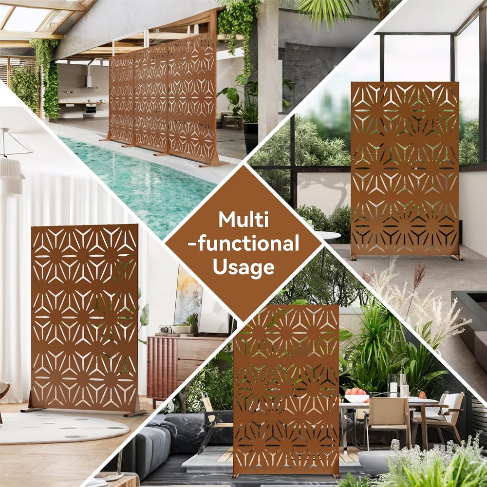Metal Privacy Sn or Outdoor re - H&M Home Decor 评论和价格