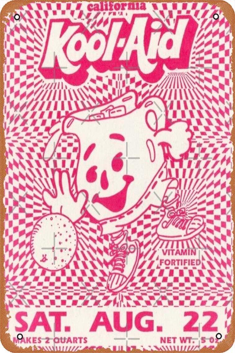 Y2K KOOL AID FLYER Poster Meta - Home Decor Y2K 评论和价格