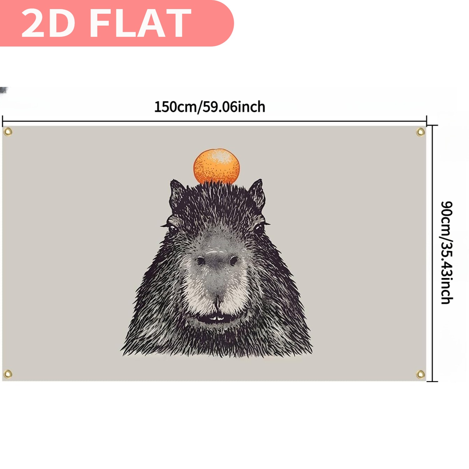 1pc Capybara Tapestries, Wall  - Aesthetic Tapestry 评论和价格