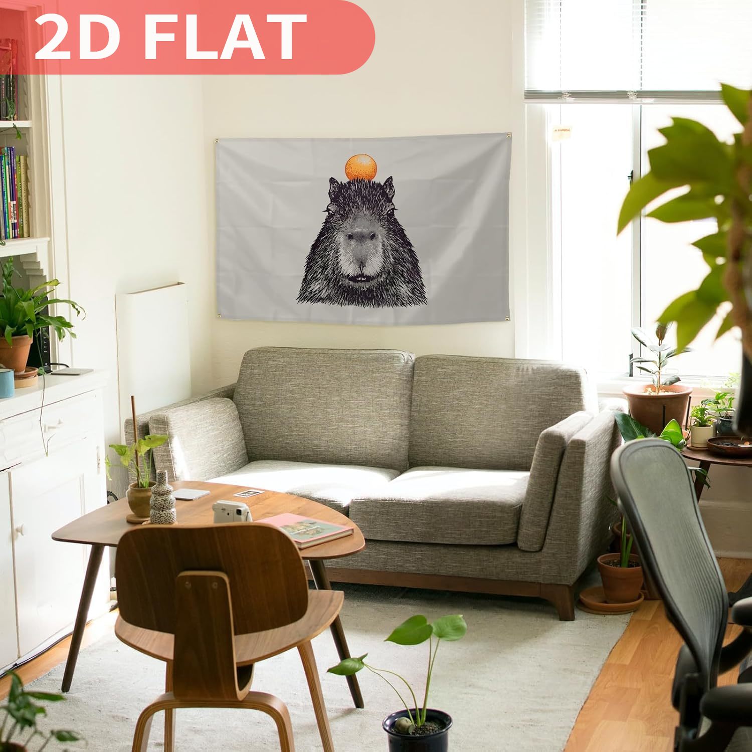 1pc Capybara Tapestries, Wall  - Aesthetic Tapestry 评论和价格