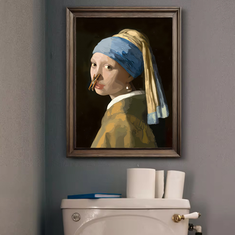 1pc Funny Abstract Bathroom To - Home Decor Quirky 评论和价格