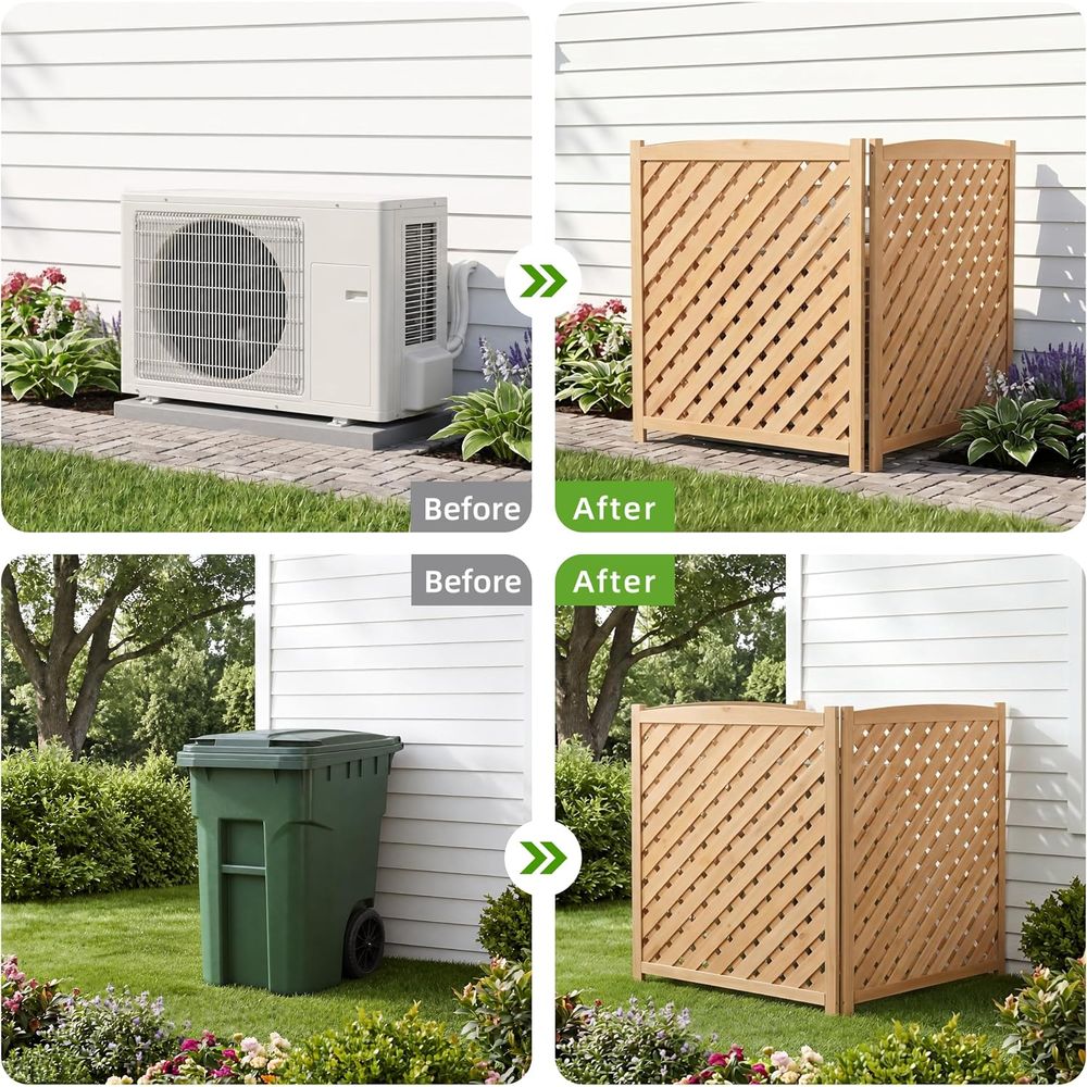 3-Panel Outdoor Air Conditione - H&M Home Decor 评论和价格