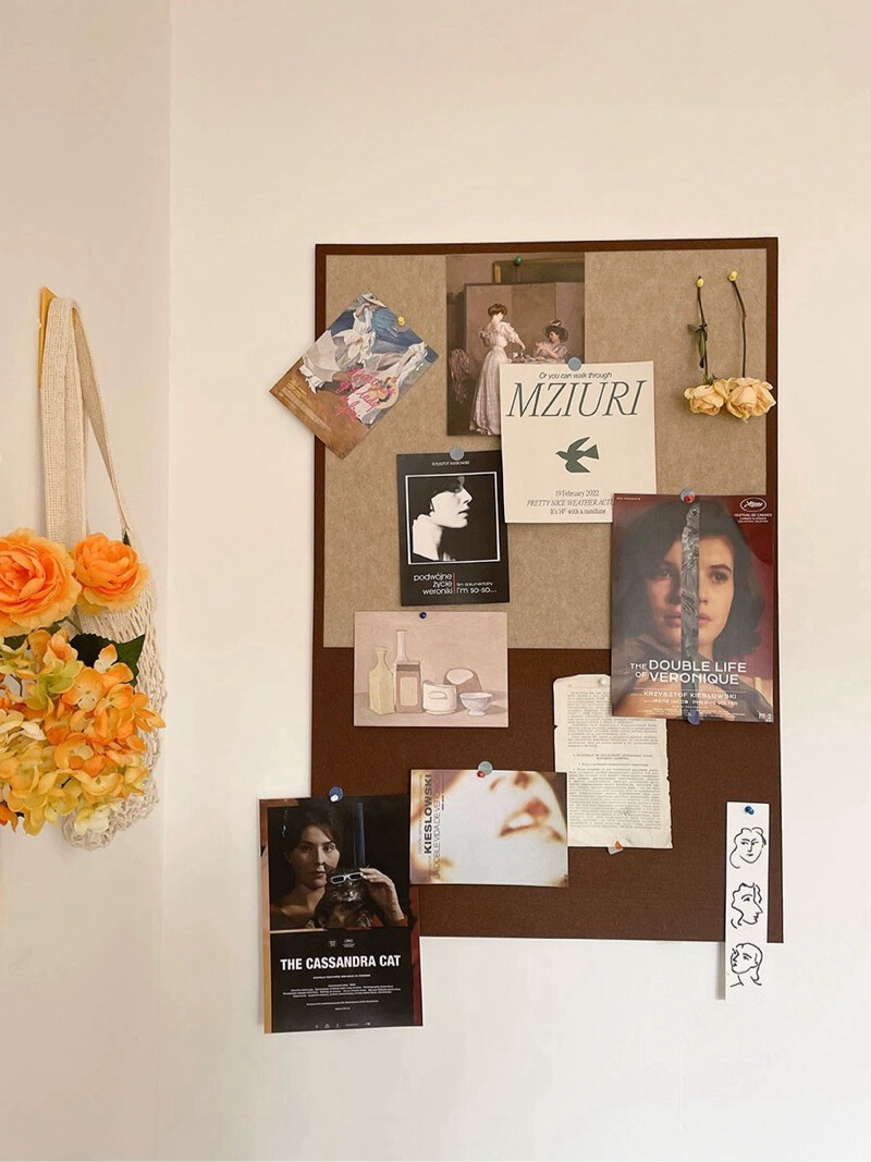 DISPLAY Felt Board for Wall DI - Home Decor Vision Board 评论和价格