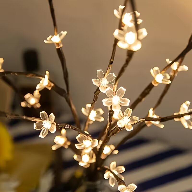 1/2PC 20LED Cherry Blossom Tre - Home Decor Lamp 评论和价格