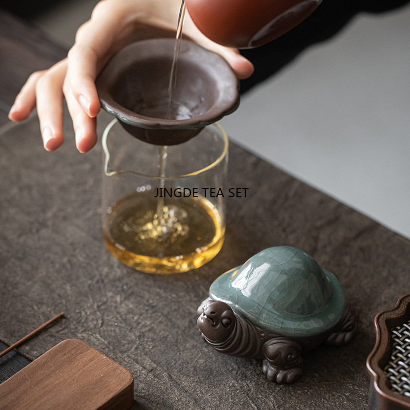 Ceramic Turtle Tea Set Filter  - Home Decor Quirky 评论和价格