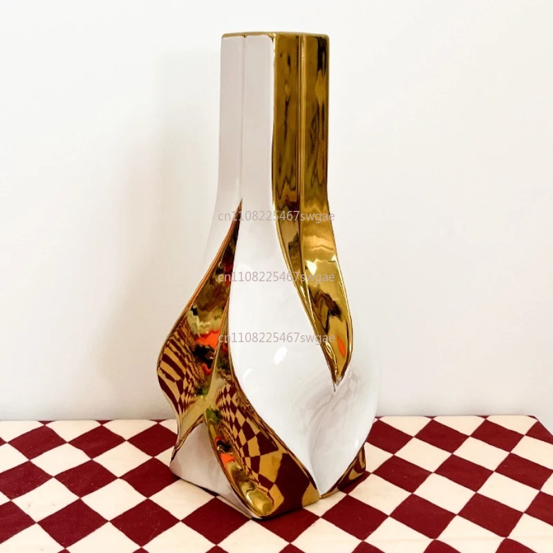 Living Room Decoration Creativ - Home Decor Vase With Flowers 评论和价格