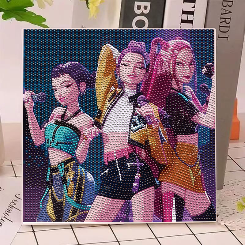 Anime Hunters Gilrs Lumi Mila  - Home Decor Painting 评论和价格