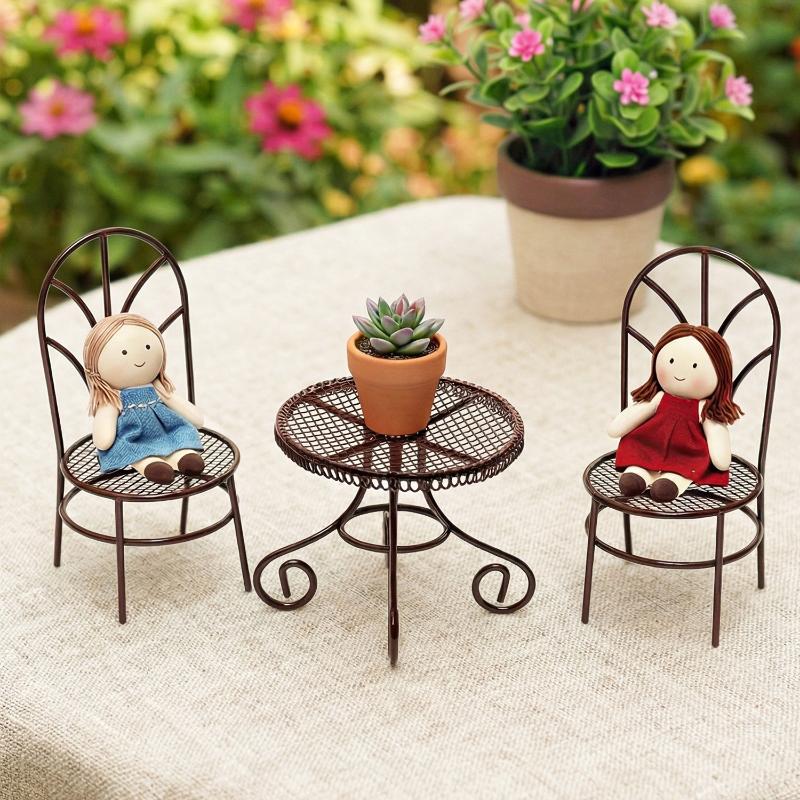1/3Pcs Dollhouse Garden Displa - Home Decor Unique Items 评论和价格