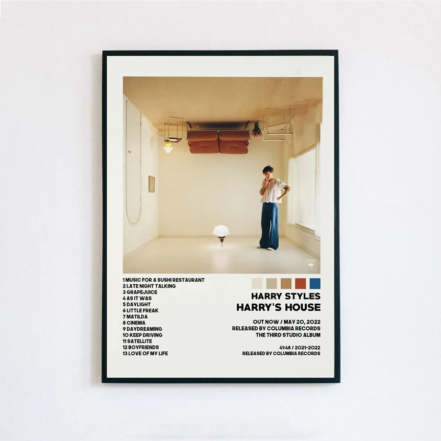 New H-Harry's House Poster Fin - Home Decor Ikea 评论和价格