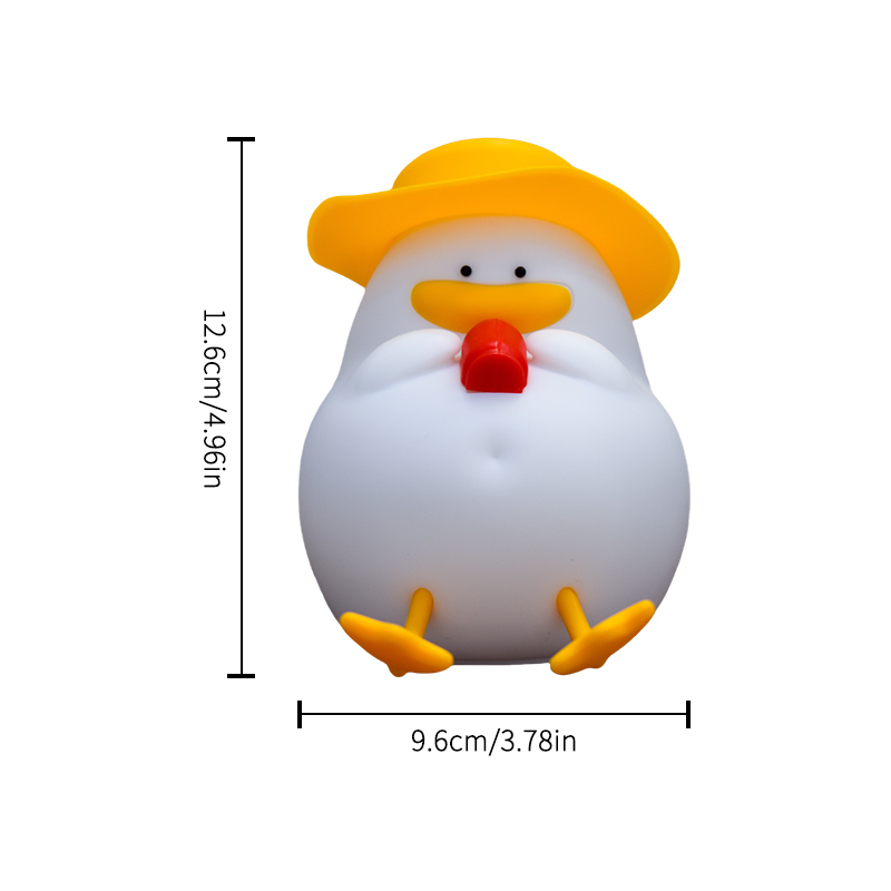 Happy Duck Night Light,Touch-C - Home Decor Lamp 评论和价格