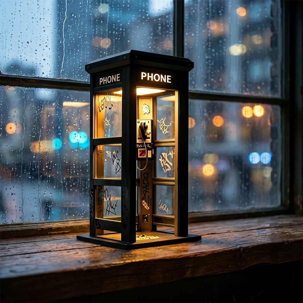 Vintage London Telephone Booth - Home Decor Lamp 评论和价格