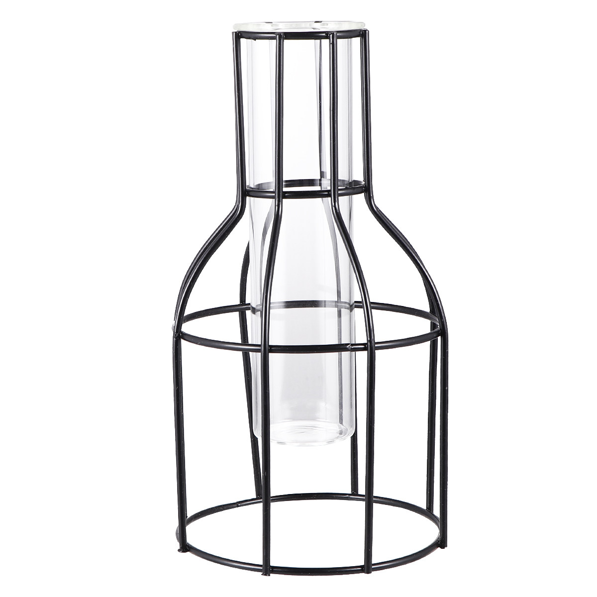 1Pcs Hydroponics Long Neck Flo - Home Decor Vase With Flowers 评论和价格