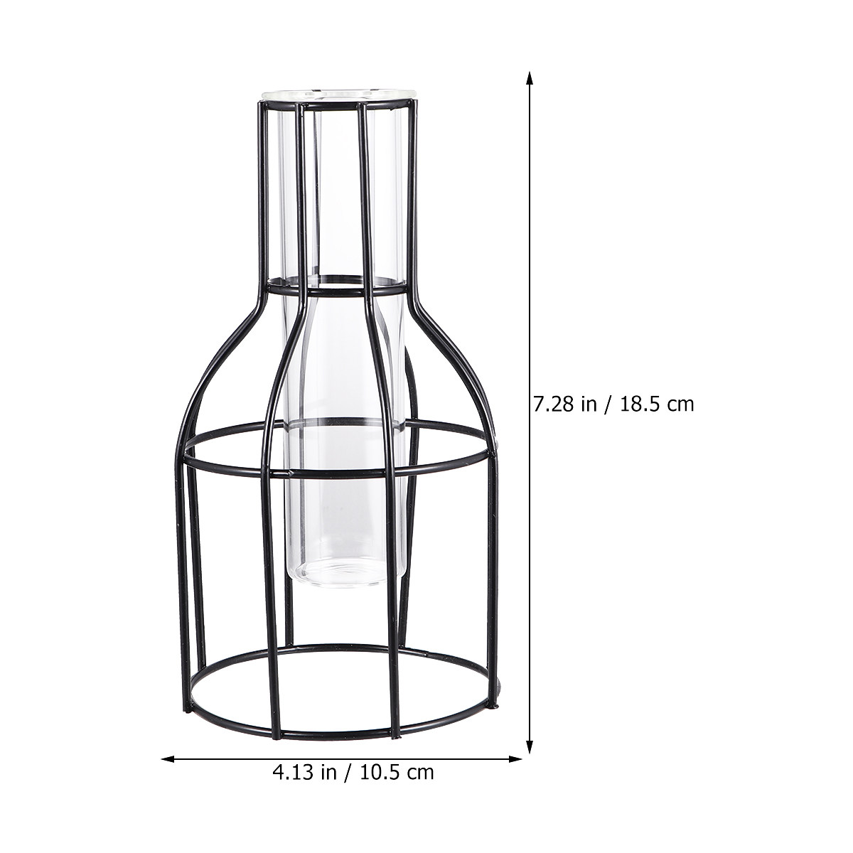 1Pcs Hydroponics Long Neck Flo - Home Decor Vase With Flowers 评论和价格