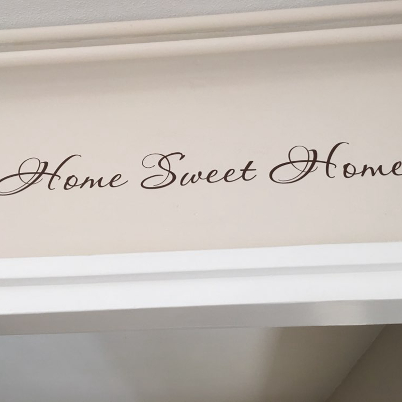 Sweet Home Quote Wall Stickers - Home Decor Y2K 评论和价格