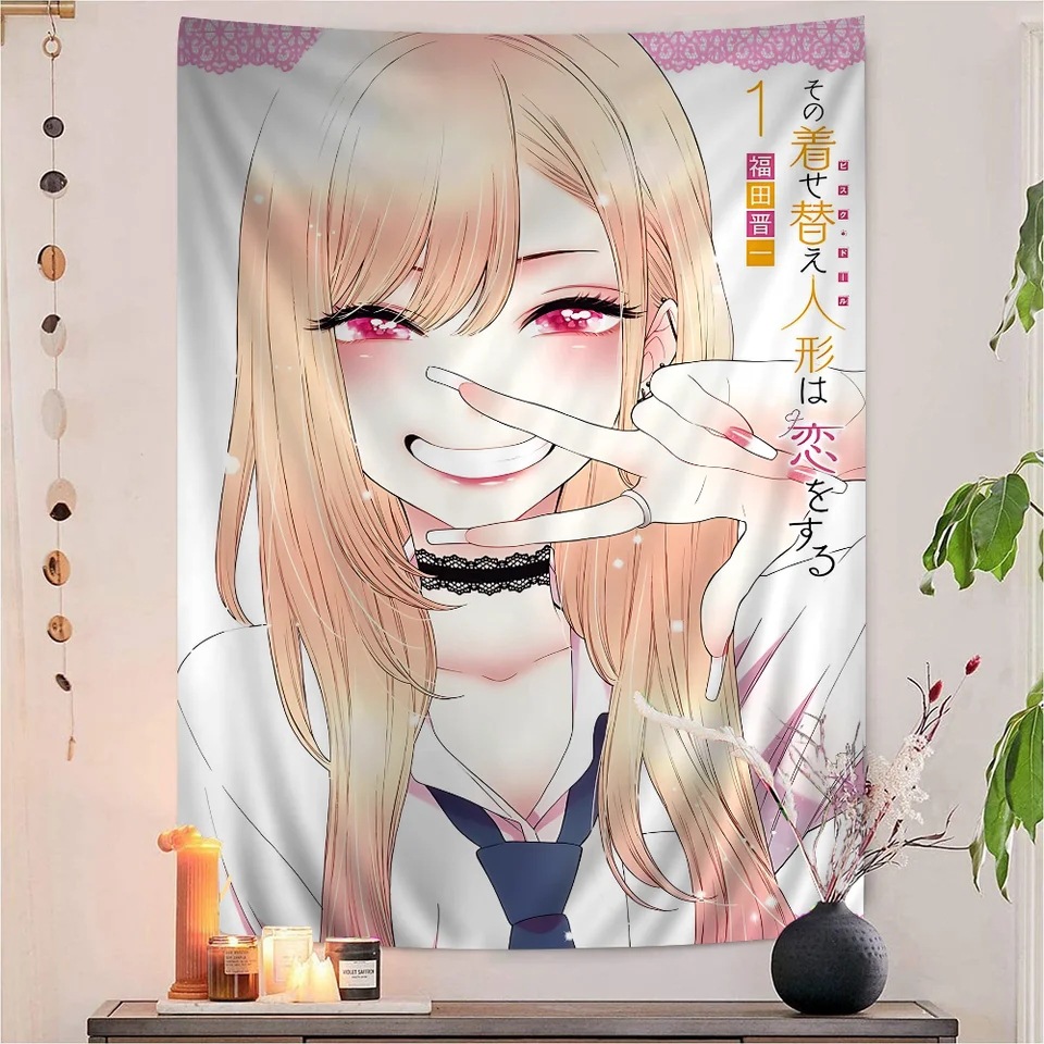 Hot My Dress-Up Darling Anime  - Aesthetic Tapestry 评论和价格