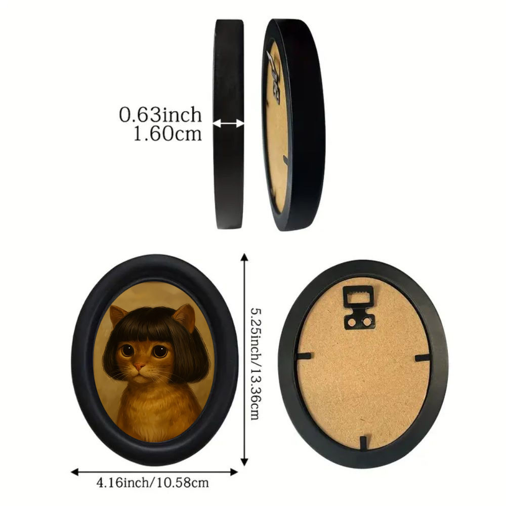 1 Piece of Fun Long-Haired Cat - Home Decor Quirky 评论和价格